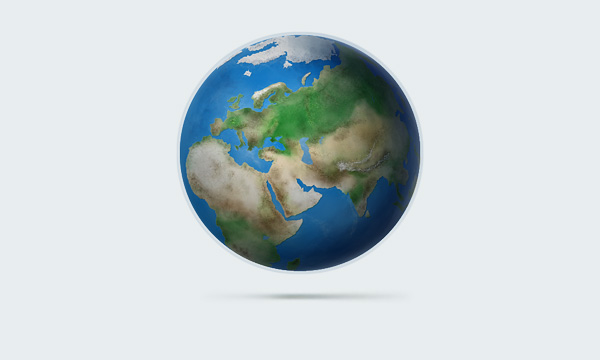 appearance of the Earth from space